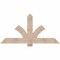 Ekena Millwork Redmond Smooth Timber Gable Bracket, Douglas Fir, 60"W x 30"H x 1 1/2"D x 5 1/2"F, 12/12 Pitch GBW060X30X0206RED00SDF - alternate 1